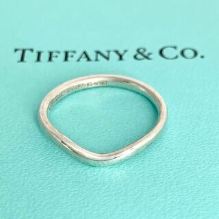 ティファニー(Tiffany & Co.)のTIFFANY&Co. ティファニー カーブド バンド リング 指輪 eh1(リング(指輪))