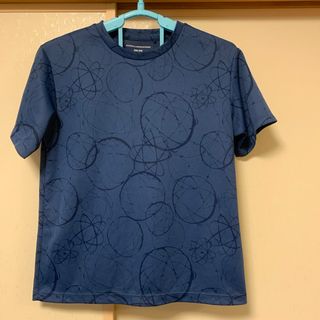 ユニクロ(UNIQLO)のユニクロ　ブルー　速乾　Tシャツ(Tシャツ(半袖/袖なし))