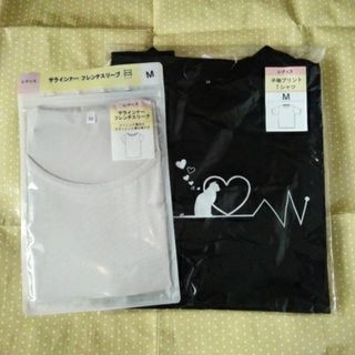 半袖Tシャツ＆サラインナー(Tシャツ(半袖/袖なし))