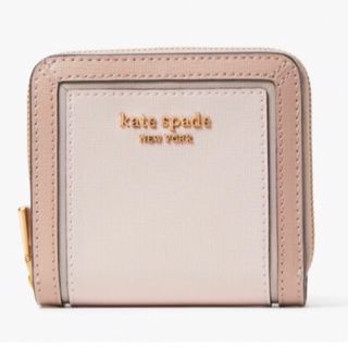 ケイトスペードニューヨーク(kate spade new york)の【新品】kate spade コンパクトウォレット カラーブロック(財布)