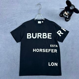 バーバリー(BURBERRY)の新品 バーバリー 2024年春夏 经典款 字母プリント ルーズフィット Tシャツ(Tシャツ(半袖/袖なし))