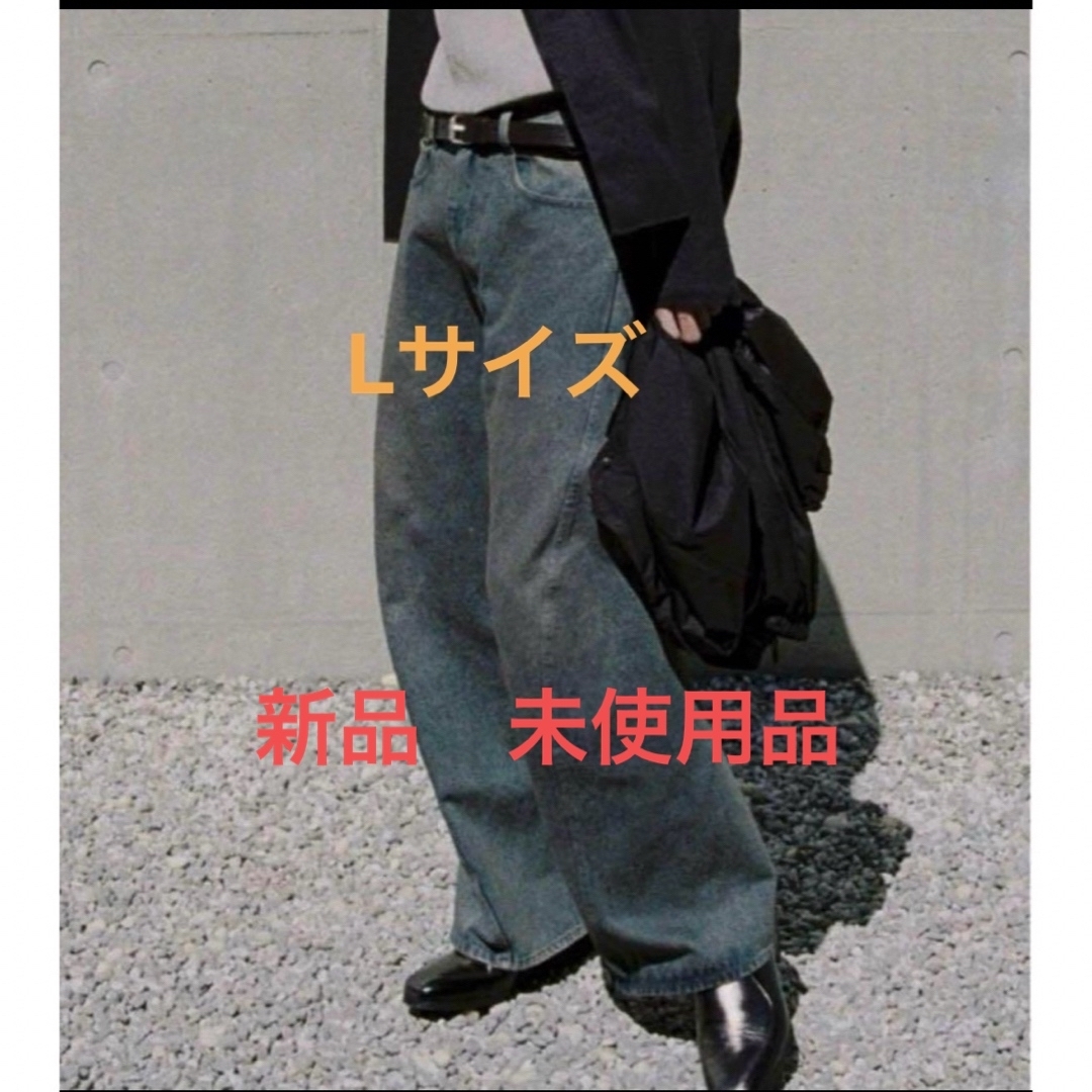 WYM MUSINSA Twisted Curved Wide Denim S - パンツ WYM MUSINSA Twisted Curved Wide Denim S - パンツ