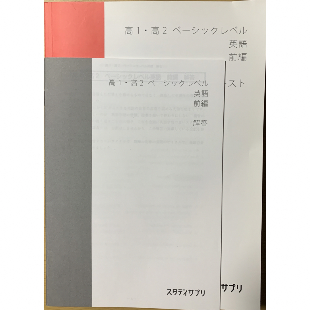 スタディサプリ ベーシックレベル 英語 テキスト 高校英語 前編 スタディサプリ ベーシックレベル 英語 テキスト 高校英語 前編