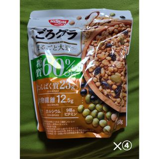 日清食品 - 日清　ごろグラ(まるごと大豆)　350g✕4　賞味期限∶2024/11/17