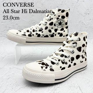 コンバース(CONVERSE)の◆【美品】コンバース ALL STAR HI ダルメシアン ドット 人気カラー(スニーカー)