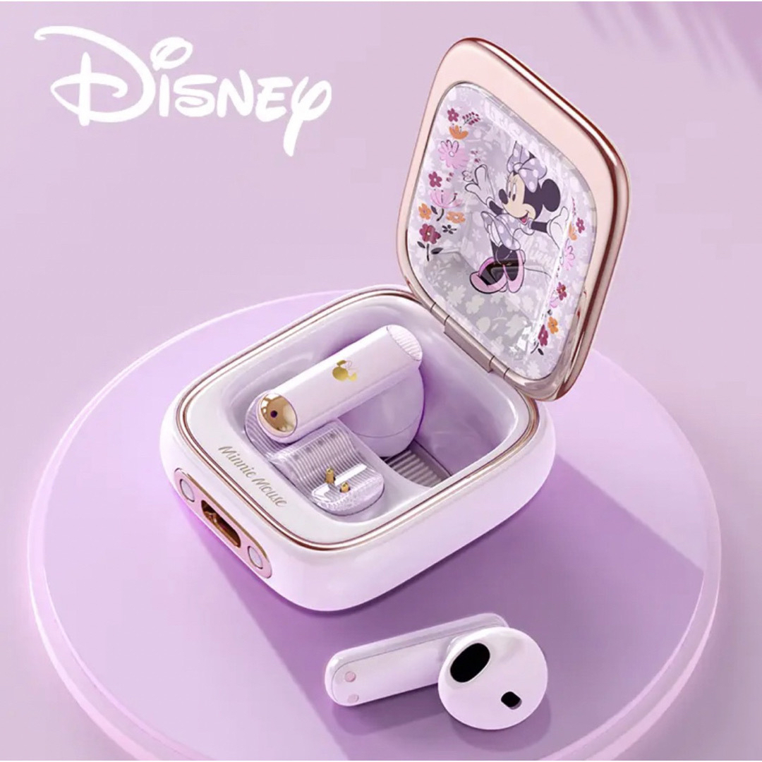 Disney - 【Disney】ミニー ワイヤレスイヤホン Bluetooth Disney - 【Disney】ミニー ワイヤレスイヤホン Bluetooth