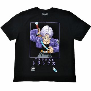 ドラゴンボールZ　Tシャツ　オーバーサイズL　黒　トランクス　アニメTシャツ *(Tシャツ/カットソー(半袖/袖なし))