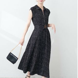 ナチュラルクチュール(natural couture)の新品 ナチュラルクチュール フレンチスリーブワンピース(ロングワンピース/マキシワンピース)