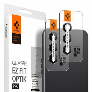 【在庫処分】Spigen EZ Fit Optik Pro カメラフィルム Ga(その他)