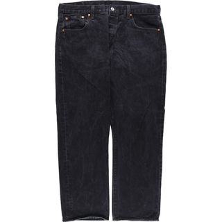 リーバイス(Levi's)の古着 リーバイス Levi's 501 ブラックデニム ストレートデニムパンツ メンズw37 /eaa457035(デニム/ジーンズ)