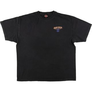 ハーレーダビッドソン(Harley Davidson)の古着 ハーレーダビッドソン Harley-Davidson バックプリント モーターサイクル バイクTシャツ メンズXXL  /eaa457390(Tシャツ/カットソー(半袖/袖なし))