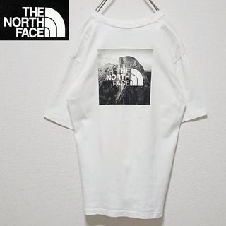 ザノースフェイス(THE NORTH FACE)の希少 ノースフェイス バック プリント ロゴ ホワイト 半袖 Ｔシャツ(Tシャツ/カットソー(半袖/袖なし))