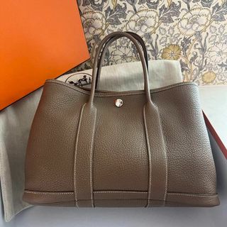 エルメス(Hermes)の美品【HERMES】 エルメス ガーデンパーティ TPM ネゴンダ エトゥープ(トートバッグ)