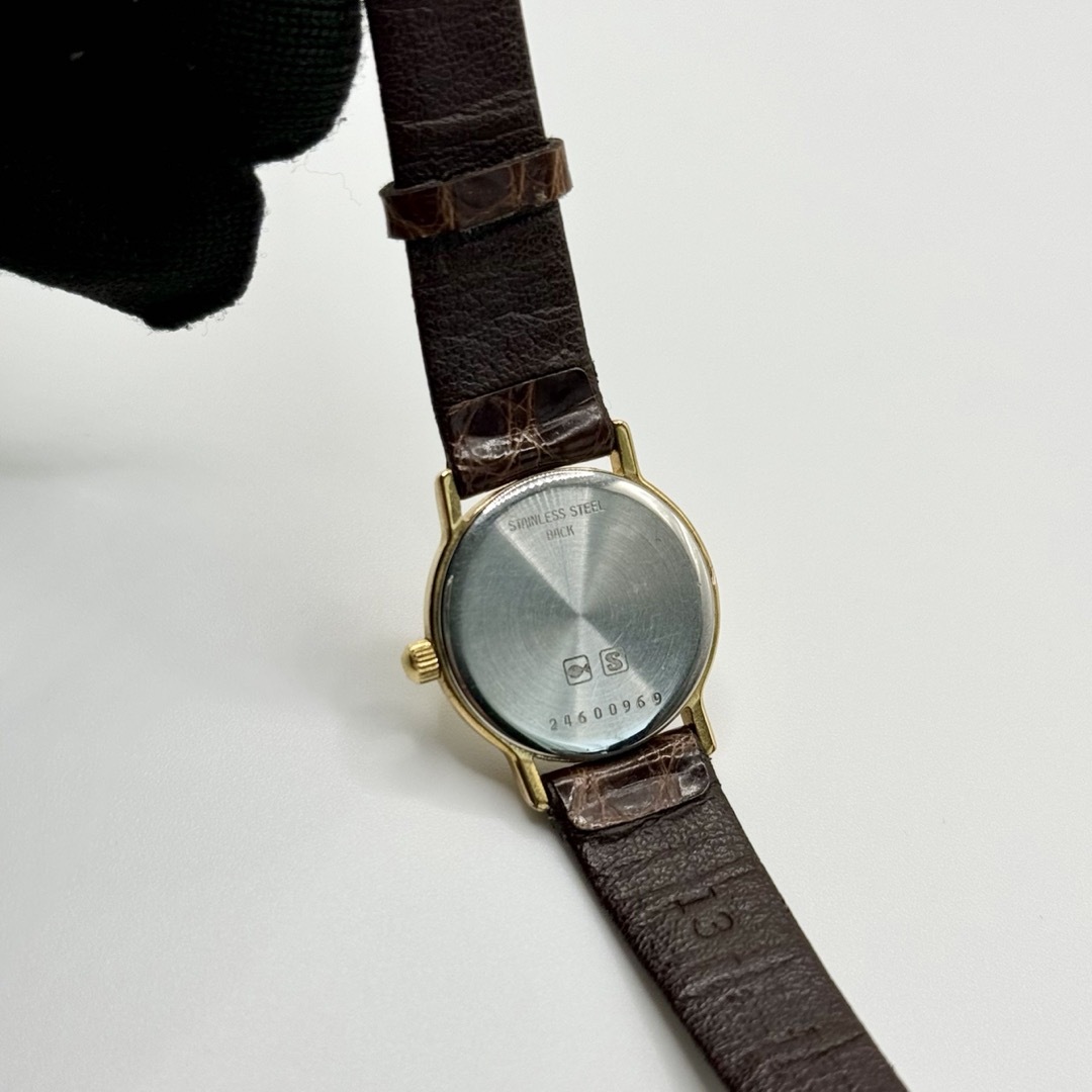 LONGINES - LONGINES QZ ロンジン 150 7051 ゴールド文字盤 LONGINES - LONGINES QZ ロンジン 150 7051 ゴールド文字盤