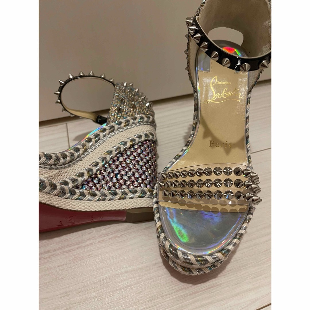 Christian Louboutin - ルブタン サンダル マドモニカ 35の通販 Christian Louboutin - ルブタン サンダル マドモニカ 35の通販