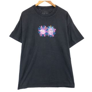 古着 Rick and Morty リックアンドモーティ キャラクタープリントTシャツ メンズXL /eaa313800(Tシャツ/カットソー(半袖/袖なし))