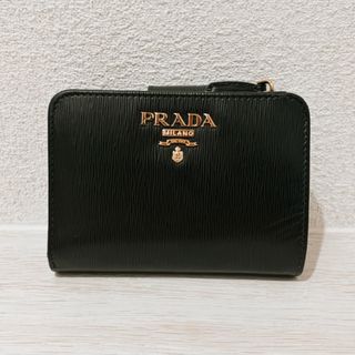 プラダ(PRADA)の【超美品】 PRADA 二つ折り 財布(財布)