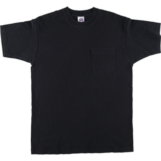 古着 90年代 BVD 無地ポケットTシャツ USA製 メンズL ヴィンテージ /eaa456917(Tシャツ/カットソー(半袖/袖なし))