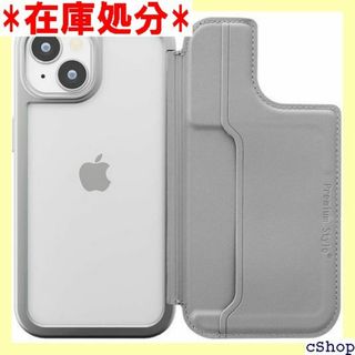 カラー：グレー iPhone15 バックフリップ ケー 6 a00693 529(その他)