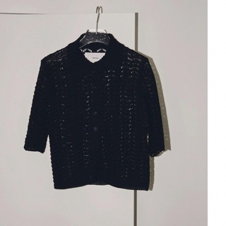 トゥデイフル(TODAYFUL)のtodayful lace knit shirts レースニットシャツ(シャツ/ブラウス(半袖/袖なし))
