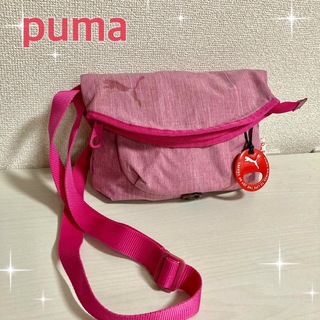 プーマ(PUMA)の【 PUMA ✳︎ プーマ  】ピンク ショルダーバッグ(ショルダーバッグ)