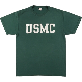 古着 USMC ミリタリープリントTシャツ メンズM /eaa454573(Tシャツ/カットソー(半袖/袖なし))