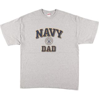 古着 SOFFE U.S.NAVY ミリタリープリントTシャツ メンズXL /eaa454596(Tシャツ/カットソー(半袖/袖なし))