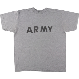 古着 U.S.ARMY ミリタリープリントTシャツ メンズL /eaa454583(Tシャツ/カットソー(半袖/袖なし))