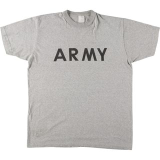 古着 U.S.ARMY ミリタリープリントTシャツ メンズL /eaa454584(Tシャツ/カットソー(半袖/袖なし))