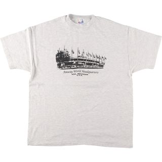 ヘインズ(Hanes)の古着 90年代 ヘインズ Hanes 国旗柄 プリントTシャツ USA製 メンズXL ヴィンテージ /eaa454586(Tシャツ/カットソー(半袖/袖なし))