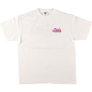 オニータ(ONEITA)の古着 90年代 オニータ ONEITA HONDA ホンダ アドバタイジングTシャツ メンズL ヴィンテージ /eaa457398(Tシャツ/カットソー(半袖/袖なし))