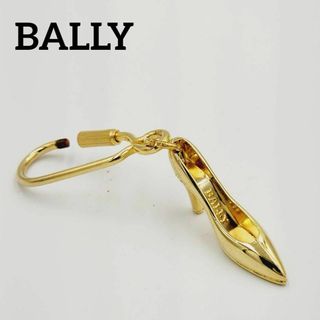 バリー(Bally)の★BALLY★ キーホルダー チャーム ハイヒール ゴールド(キーホルダー)