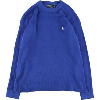 ラルフローレン(Ralph Lauren)の古着 ラルフローレン RALPH LAUREN POLO by Ralph Lauren サーマルロンT ワッフル メンズXL /eaa437951(Tシャツ/カットソー(半袖/袖なし))