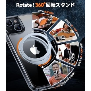 【iPhone 15】TORRAS ケース スマホケース マグネット スタンド