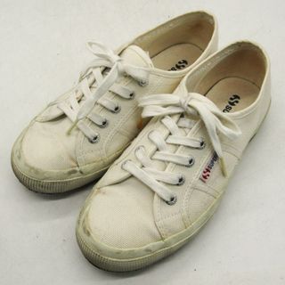 スペルガ(SUPERGA)のスペルガ スニーカー ローカット シューズ 靴 白 レディース 37サイズ ホワイト SUPERGA(スニーカー)