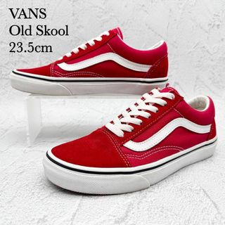 ヴァンズ(VANS)の◆【美品】VANS オールドスクール レッド スエード キャンバス US(スニーカー)