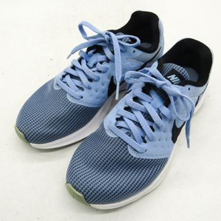 ナイキ(NIKE)のナイキ スニーカー ローカット ダウンシフター7  852466-400 シューズ 靴 レディース 23サイズ ブルー NIKE(スニーカー)