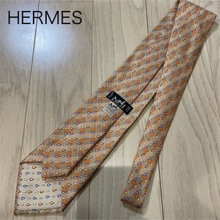 エルメス(Hermes)のHERMES エルメス シルクネクタイ 3(ネクタイ)