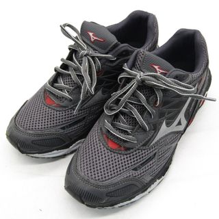 ミズノ(MIZUNO)のミズノ スニーカー ローカット シューズ 靴 メンズ US8.5サイズ グレー Mizuno(スニーカー)