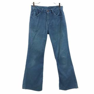 リーバイス(Levi's)のリーバイス 70s 684 ブーツカット コーデュロイパンツ w30 ブルー系 Levi's メンズ(その他)