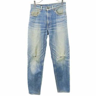 リーバイス(Levi's)のリーバイス 90s USA製 ストレートデニムパンツ w29 Levi's ジーンズ メンズ(デニム/ジーンズ)