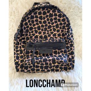 ロンシャン(LONGCHAMP)のロンシャン　レオパード　リュック(リュック/バックパック)