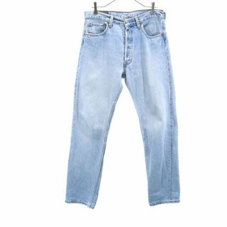 リーバイス(Levi's)のリーバイス 90s オールド USA製 ストレートデニムパンツ W33 Levi's ボタンフライ ジーパン メンズ(デニム/ジーンズ)