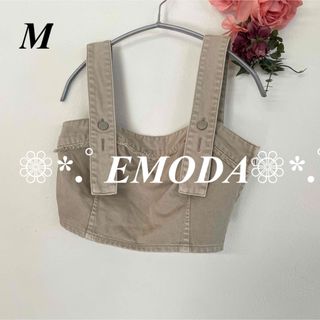 エモダ(EMODA)のEMODA コンパクトデニムビスチェ(ベアトップ/チューブトップ)