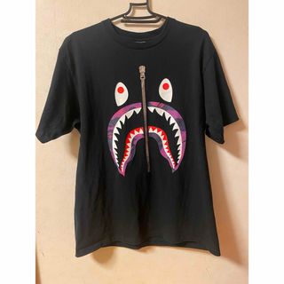 アベイシングエイプ(A BATHING APE)のエイプ　APE エイシングエイプ　Tシャツ 半袖　L  ブラック　L  ブラック(Tシャツ/カットソー(半袖/袖なし))