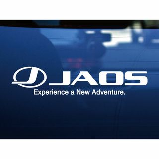 JAOS　ジャオス　カッティングステッカー（小）(車外アクセサリ)