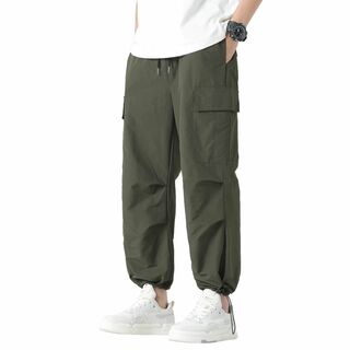 HMT ズボン カーゴパンツ 夏用 ロングパンツ メンズ 涼しい オーバーサイズ(その他)