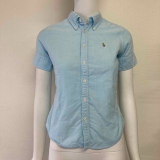 ラルフローレン(Ralph Lauren)のラルフローレン  半袖ボタンダウンシャツ　レディース　7（S）(シャツ/ブラウス(半袖/袖なし))