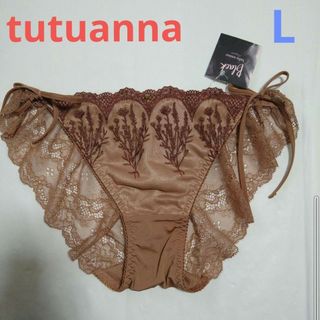 チュチュアンナ(tutuanna)の紐パン　L サイズ　ショーツ　チュチュアンナ　レディース　パンツ下着　ひも 花柄(ショーツ)