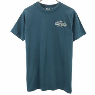 ムリナ 90s オールド バックプリント 半袖 Tシャツ S グリーン系 Murina メンズ(Tシャツ/カットソー(半袖/袖なし))